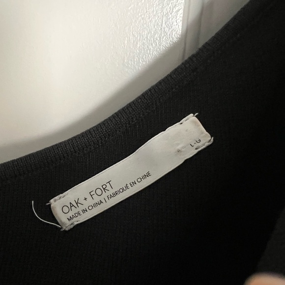 Oak + Fort Black Cutout Dress 🖤 - Picture 5 of 7